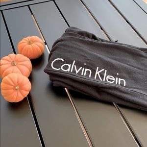 black calvin klein joggers